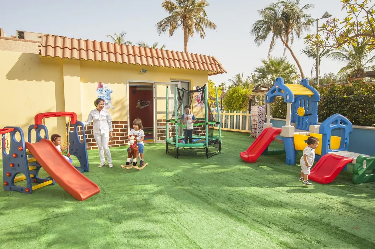 Baby Crèche & enclosed playground