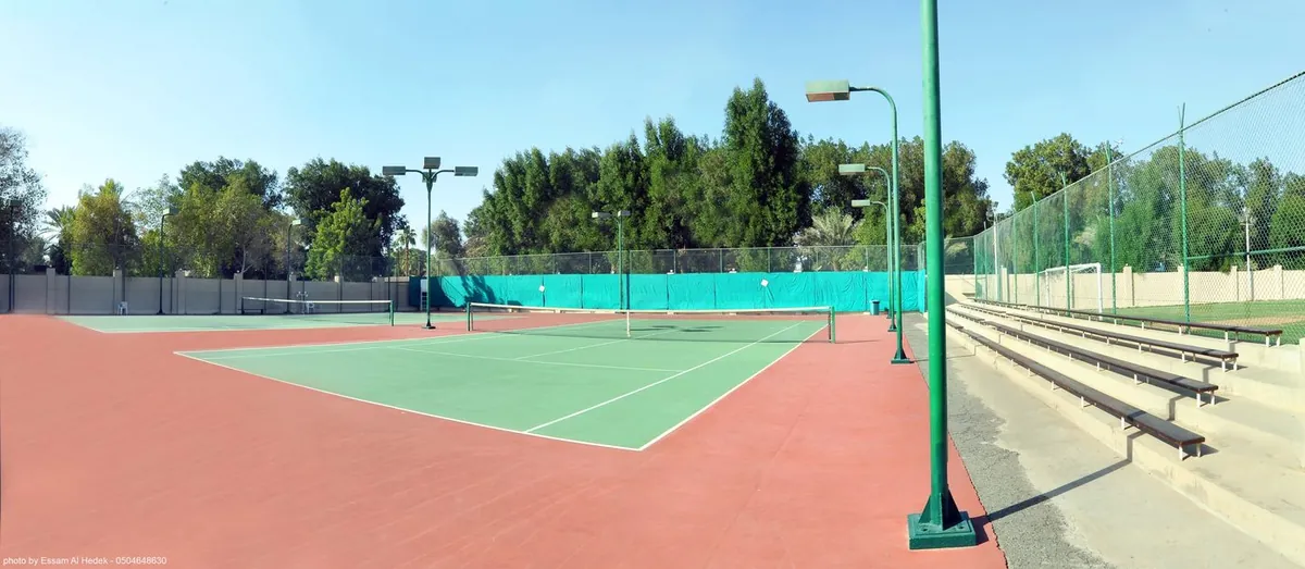 Tennis courts